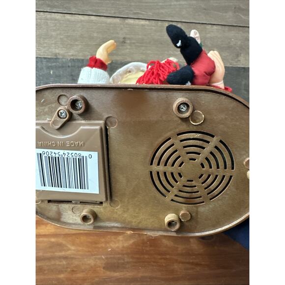 Vintage Telco MOTION-ette Christmas Musical Animated Small Fry With Toy Soldier - Picture 7 of 7